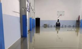 Maltempo Macerata, allagata la palestra di Sforzacosta: "Raggiunto un metro d'acqua"