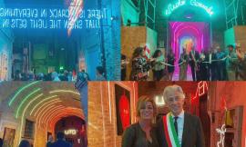 Macerata, Vicolo Consalvi si 'riaccende' con la luce dell'arte