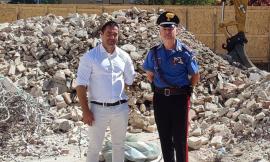 Pieve Torina, completata la demolizione della vecchia caserma: "Ora al via i lavori per la nuova"
