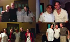 Whoopi Goldberg a Recanati, gli chef Davide Curzi e Vanessa Calza deliziano il cast di “Leopardi & Co”