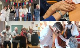 A Villa Cozza la "Festa dei Nonni" è da ricordare: pomeriggio di balli, giochi e tanto amore
