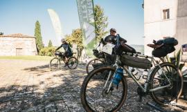 Marche Trail piazza il suo campo base a San Severino, invasione di appassionati di bikepacking