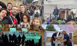 Castelraimondo, la pioggia non ferma la Festa della Castagna di Crispiero