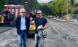 Civitanova, terminati i lavori sulla rotatoria San Marone e in fase di ultimazione cantiere via Verga