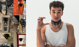 Cuori neri appaiono in centro a Macerata: è il lancio del nuovo singolo "Mostri" di Jamie ed Ethos