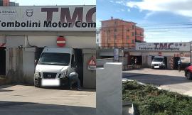 Civitanova, il sottopasso-trappola fa una nuova "vittima": furgone resta incastrato (FOTO)