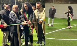 Mogliano, inaugurato il nuovo campo di calcio a 5. Cesetti: "Sport momento di unione"