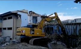 Matelica, ruspe alla scuola di via Bellini: al via i lavori per la ricostruzione