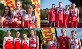 Atletica Avis Macerata, grandi risultati a Osimo ai Campionati giovanili di staffette