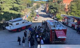 Macerata, "A scuola di vita": incontro fra studenti e vigili del fuoco