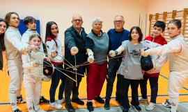 Macerata Scherma, al via gli allenamenti nella nuova palestra: in pedana anche Sacchi