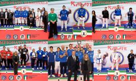 Karate, da Tolentino a Salsomaggiore: arrivano 19 medaglie per i ragazzi del maestro Tarulli