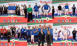 Karate, da Tolentino a Salsomaggiore: arrivano 19 medaglie per i ragazzi del maestro Tarulli