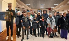 Castelraimondo, inaugurata la mostra dell'ex pugile Vladimiro Riga