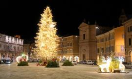 San Severino, l'albero di Natale più bello delle Marche? Quello di piazza Del Popolo raccoglie voti