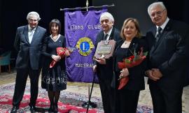 Macerata, il Lions Club Macerata Host premia Umberto Patassini