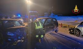 Matelica, incidente lungo la statale: tre feriti in ospedale