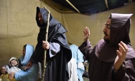 Macerata, si rinnova la tradizione del presepe vivente di Villa Ficana