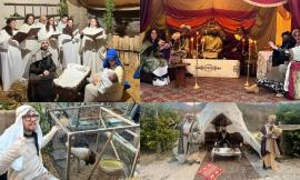 Matelica, il presepe vivente anima Braccano: tanti i turisti nella pittoresca frazione