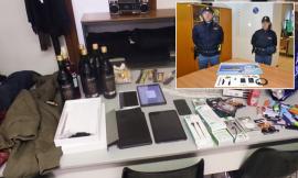 Furti in serie a Macerata: blitz nella notte, la polizia arresta una coppia di 40enni