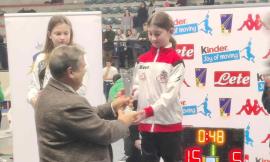 Bambine Fioretto, la maceratese Agata Parenti campionessa interregionale di scherma