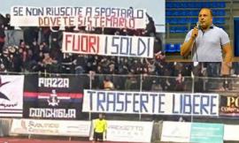 Civitanovese, Profili: "Sul nuovo stadio mai dire mai". Intanto i tifosi attaccano Carassai