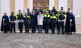 Macerata, la Polizia locale celebra il patrono San Sebastiano. In un anno oltre 15mila multe (FOTO e VIDEO)