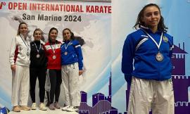 Tolentino, karate: Serena Sforzini conquista il podio nel "Kumite" a San Marino