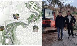 Macerata, al via i lavori per la ciclopedonale nel parco di Fontescodella
