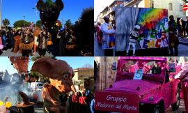 Carnevale passotreiese: bagno di folla per il ritorno dei carri allegorici dopo 15 anni (FOTO e VIDEO)