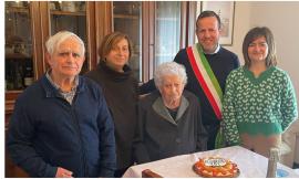 Una nuova ultracentenaria a Pollenza: gli auguri del Comune a Barbara Ceresani