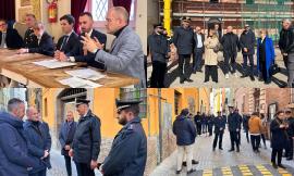 Matelica, partiti i lavori alla nuova caserma dei carabinieri: dedica per il sindaco Baldini