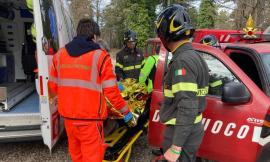 Cade con la mountain bike sul sentiero dell'Asso: ciclista in ospedale