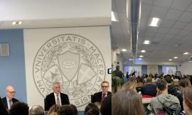Macerata, il Progetto Sport del "Gentili" incontra il presidente della Figc Gravina. Tra gli obiettivi: l' "umanesimo sportivo"