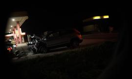 Civitanova, scontro frontale in superstrada dopo lo scambio di carreggiata: un ferito a Torrette