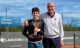 Tolentino, brilla la stella del giovane talento di casa Giulio Bozzanga al Torneo Junior Next Gen