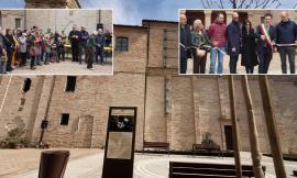 A Urbisaglia rivive la memoria del lavoro femminile: inaugurato il nuovo piazzale delle filandaie