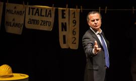 Civitanova, Giorgio Felicetti all'Annibal Caro con la nuova versione di "Mattei-Petrolio e fango"