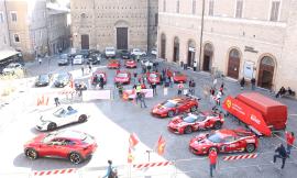 "Red emotion", a Macerata sfilano le Ferarri: successo per la giornata dedicata alla guida sicura