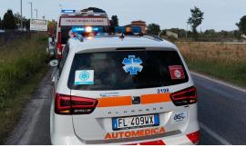 Monte San Giusto, incidente con feriti: l'alcoltest all'ospedale su uno dei conducenti dà esito positivo