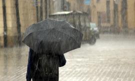 Pioggia e temperature in picchiata: scatta l'allerta meteo nell'entroterra maceratese