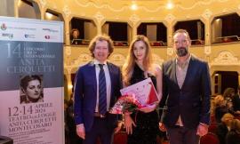Montecosaro, la mezzosoprano Tamar Ugrekhelidze si aggiudica 14° concorso lirico Anita Cerquetti