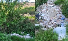 Corridonia, Sarrocciano: lungo il Chienti tra asparagi, fiori e rifiuti