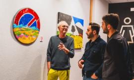 Macerata, le opere del maestro Calisti in palestra: la nuova frontiera del fitness secondo Lume