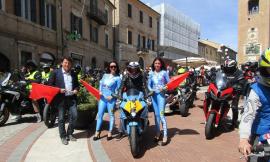 Recanati, successo per il motoraduno Franco Uncini: partecipanti da tutta Italia