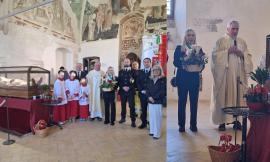 San Severino, offerta dei ceri al santo patrono per il mese di maggio
