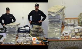 Porto Recanati, disoccupato ma di professione spacciatore: in casa ha 58 chili di droga, arrestato (FOTO)