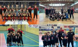 Academy Volley Lube "acchiappatutto", le Marche sono biancorosse! Ai vertici anche U15 e U13