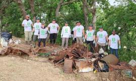 Civitanova, i cacciatori diventano "custodi ecologici": la selva di San Savino ripulita dai rifiuti