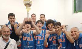 L'Attila Basket si gode i propri giovani: l'Under 19 di Porto Recanati vince la Coppa Marche